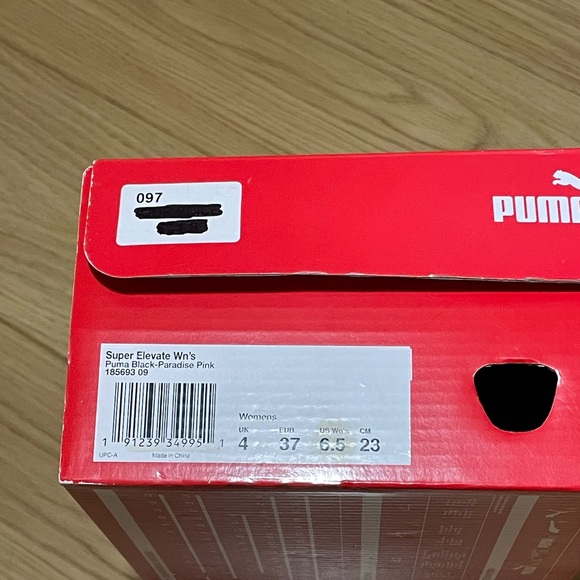 Puma Super Elevate Shoes - Black/Pink - Women’s 6.5 - Picture 5 of 5
